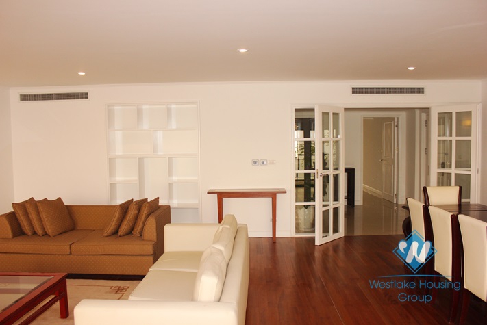 Luxury serviced apartment for lease in Westlake area, Hanoi.